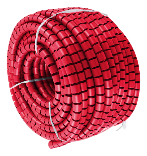 Protetor Espiral Vermelho
